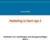 Buchcover Marketing in Start-ups 2