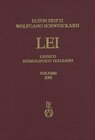 Buchcover Lessico Etimologico Italiano. Band 16 (XVI)