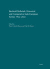 Buchcover Berthold Delbrück, Historical and Comparative Indo-European Syntax 1922–2022