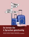Buchcover So lernen Sie 4 Sprachen gleichzeitig: 200 Vokabeln zum bekleben der Wohnung auf Englisch, Spanisch, Portugiesisch und I
