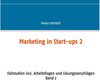 Buchcover Marketing in Start-ups 2