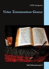 Buchcover Vetus Testamentum Graece