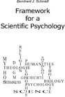 Buchcover Framework for a Scientific Psychology