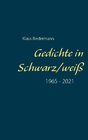 Buchcover Gedichte in Schwarz/weiß
