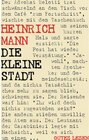 Buchcover Die kleine Stadt