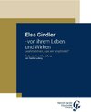 Buchcover Elsa Gindler - von ihrem Leben und Wirken