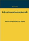 Buchcover Unternehmensgründungskonzepte