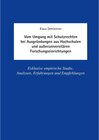 Buchcover Vom Umgang mit Schutzrechten bei Ausgründungen aus Hochschulen und außeruniversitären Forschungseinrichtungen