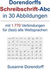 Buchcover Dorendorffs Schreibschrift-Abc in 30 Abbildungen