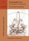Buchcover Homöopathie und ... Eine Schriftenreihe, ein Glasperlenspiel, Ausgabe Nr.6