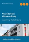 Buchcover Verwalterbuch Mietverwaltung