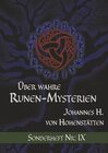 Buchcover Über wahre Runen-Mysterien IX
