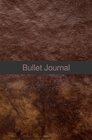 Buchcover Notizbuch spiral kariert / Bullet Journal in edler Lederoptik 60 Seiten kariert Ringbuch Businessplaner Geschenke