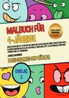 Buchcover Malbuch für 4-Jährige (Emojis 2) Deluxe Edition - Ringbindung