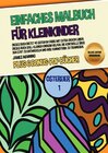 Buchcover Einfaches Malbuch für Kleinkinder (Ostereier 1) Deluxe Edition - Ringbindung