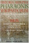 Buchcover Historia Aegyptia Pharaonis Wikipaedorum, Teil IV
