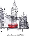 Buchcover Lehrerkalender 2020 2021 mit London/Big Ben Cover