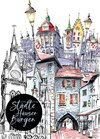 Buchcover Städte Häuser Burgen / Städte Häuser Burgen - Malbuch für Erwachsene