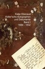 Buchcover Handbuch Keller'scher Autographen und Dokumente mit Transscriptionen / Keller'sche Autographen und Dokumente Band I