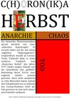Buchcover C(H)ORON(IK)A HERBST [ANARCHIE | CHAOS | TOD]