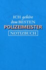 Buchcover Notizbuch Polizei Polizeimeister