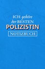 Buchcover Notizbuch für Polizistinnen