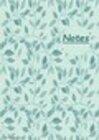 Buchcover Notizbuch A5 liniert [Blue Leaves – Blaue Blätter] Softcover von Daily Paper Design | 80 Seiten | als Tagebuch, Bullet J