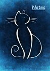 Buchcover Notizbuch A5 dotted [Cat - Katze] Softcover von Daily Paper Design | 80 Seiten | als Tagebuch, Bullet Journal, Notizheft