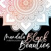 Buchcover Mandala Malbuch für Erwachsene - Black Beauties - Ringbindung