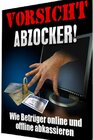 Buchcover Vorsicht Abzocker!