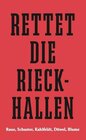 Buchcover Rettet die Rieckhallen