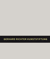Buchcover Gerhard Richter. Kunststiftung