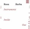 Buchcover Rosa Barba. Instruments Inside Out n.b.k. Record #2