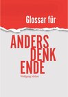 Buchcover Glossar für Andersdenkende