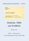 Buchcover Dialektik, TRIZ und ProHEAL