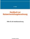 Buchcover Handbuch zur Restwertverteilungsberechnung