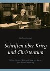 Buchcover Schriften über Krieg und Christentum