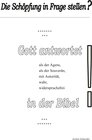 Buchcover Die Schöpfung in Frage stellen?