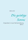 Buchcover Die geistige Sonne Band 1