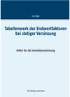 Buchcover Tabellenwerk der Endwertfaktoren bei stetiger Verzinsung