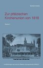 Buchcover Zur pfälzischen Kirchenunion von 1818