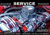 Buchcover Universal KFZ Inspektionsheft Serviceheft Wartungsheft Serviceleistungen Scheckheft