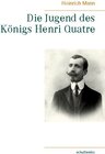 Buchcover Die Jugend des Königs Henri Quatre