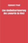 Buchcover Eine Kindheitserinnerung des Leonardo da Vinci