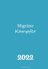 Buchcover Kalender 2022 - Migräne Muräne - blau - Migräne Kämpfer