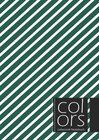 Buchcover Farben Lifestyle-Notizbuch / Farben Lifestyle-Notizbuch, handgezeichnet, einzigartiges Muster-Cover-Design, mit gepunkte