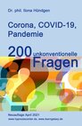 Buchcover Corona, COVID-19, Pandemie: 200 unkonventionelle Fragen