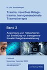 Buchcover Trauma, vererbtes Kriegstrauma, transgenerationale Traumatherapie / Anwendung von Prüfverfahren zur Ermittlung von trans