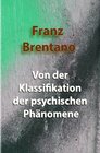 Buchcover Von der Klassifikation der psychischen Phänomene