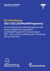 Buchcover Gesundheit und Medizin / EU-Verordnung 2021/522 (EU4HealthProgramm)